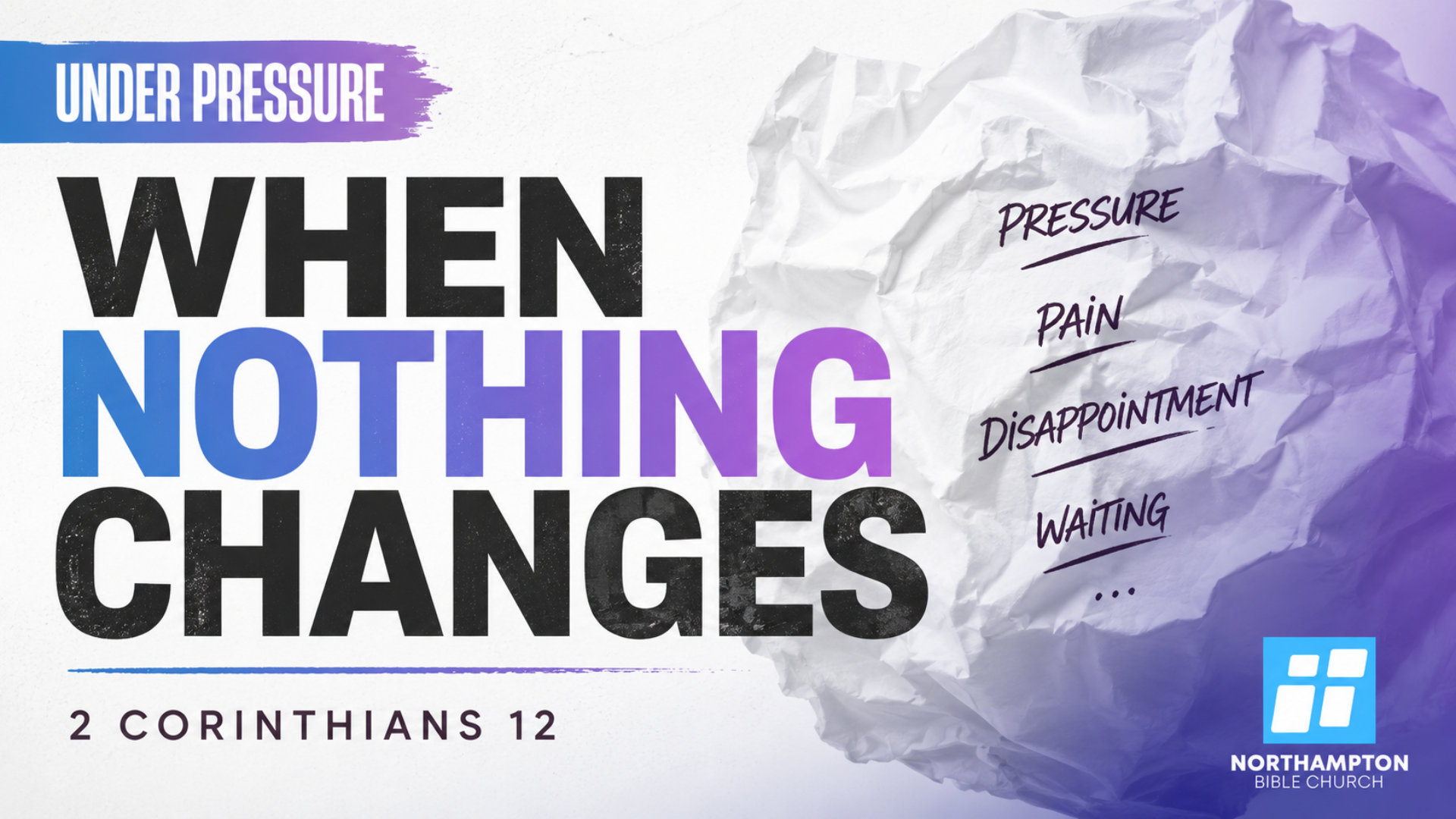 When Nothing Changes Image